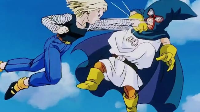 Dragon Ball Z: A18 VS. Mighty Mask