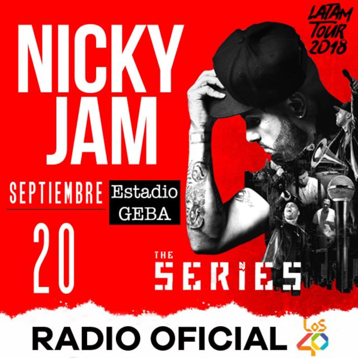 ¡Participá por LOS40 Fast Pass para el show de Nicky Jam!