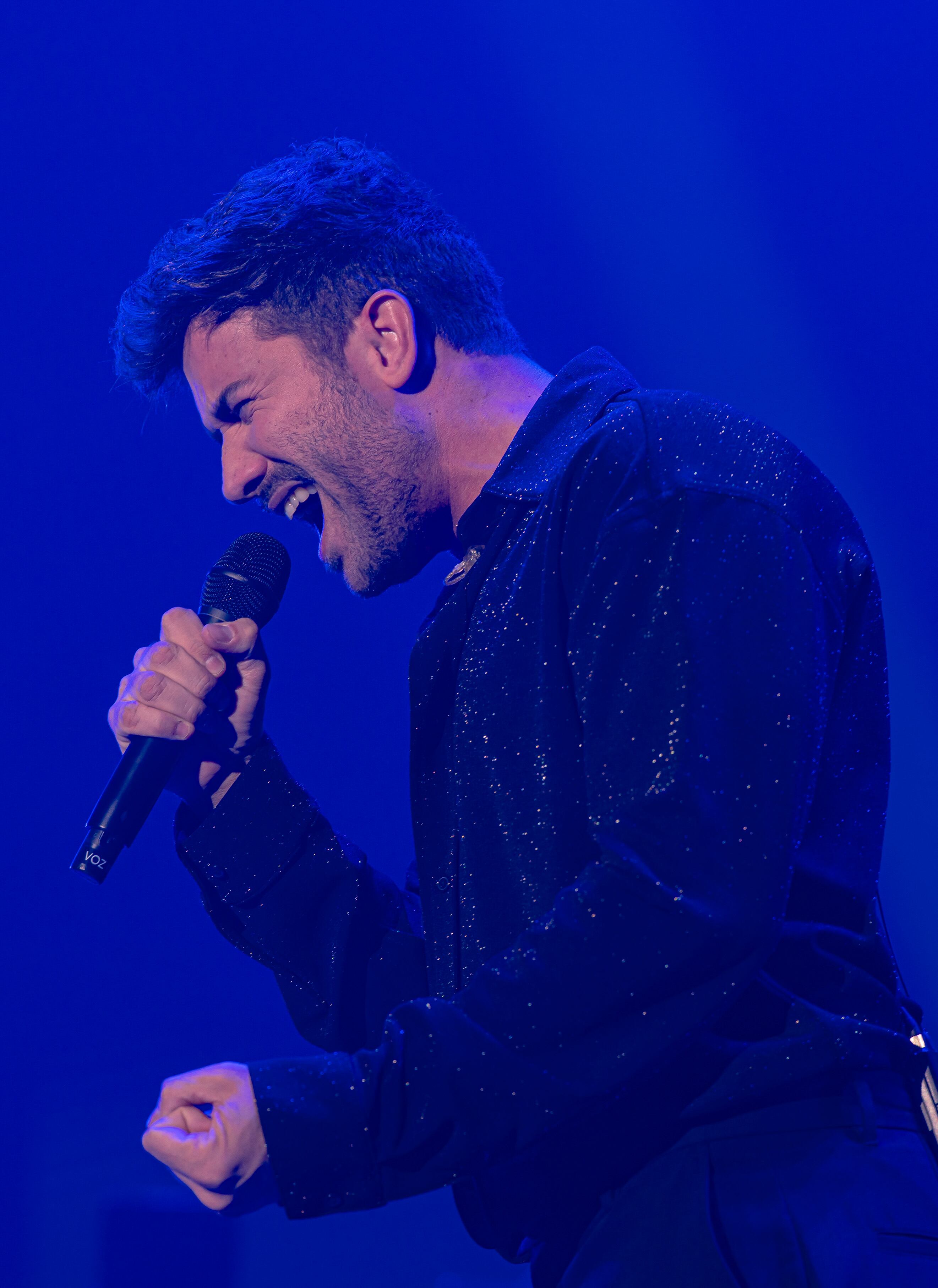 El Malagueño también cantó 'Mis 36' y otros temas de su reciente disco 'Km 0'.