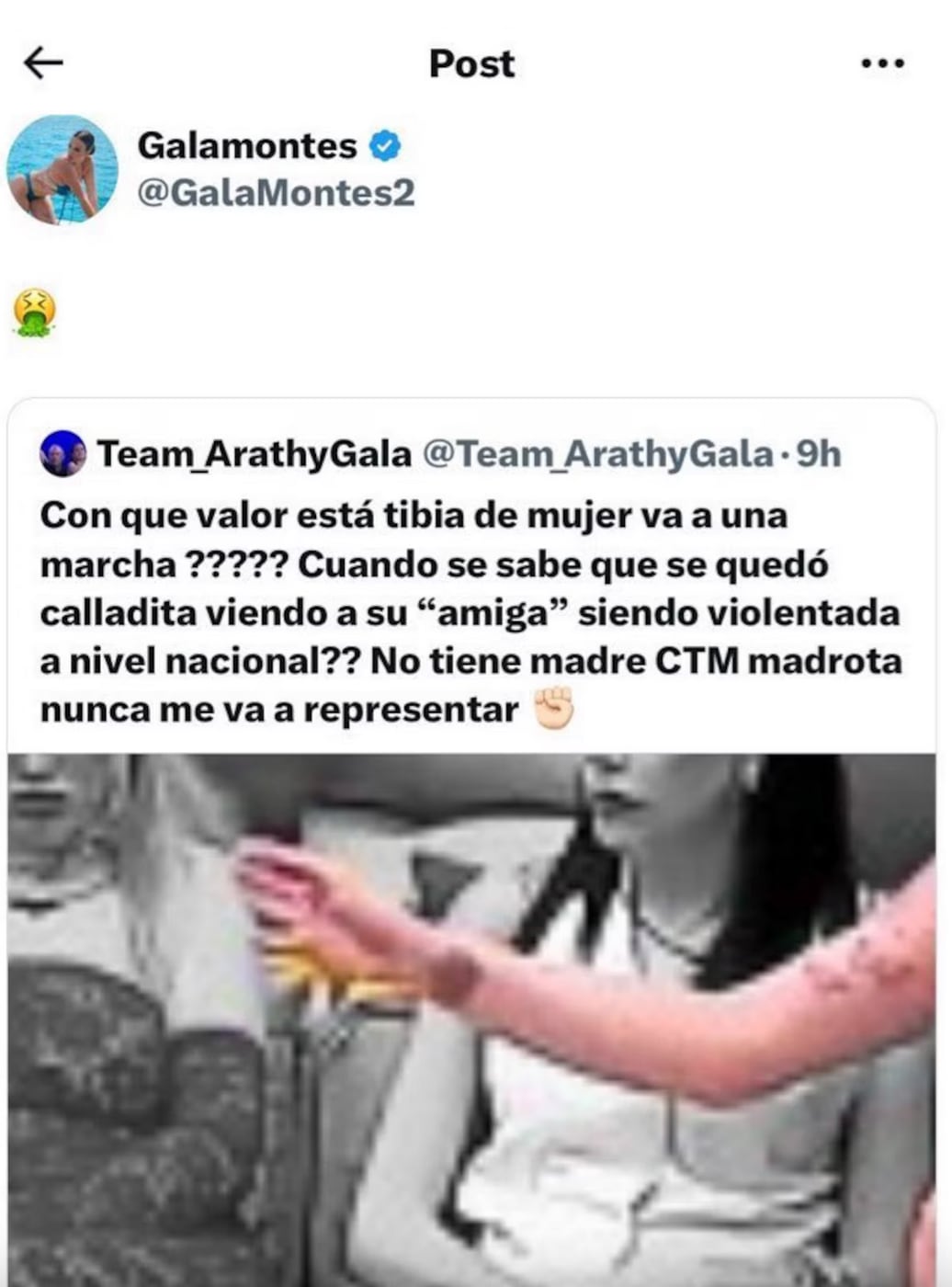 Gala Montes arremete contra Karime Pindter