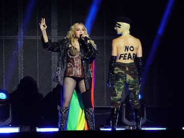 Madonna se pasea por Barcelona antes de sus conciertos en el Palau