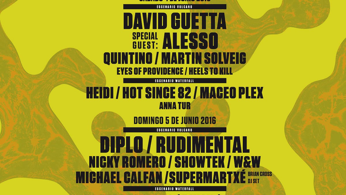 David Guetta, Alesso, Armin van Buuren y mucho más confirmados en el festival Utopía