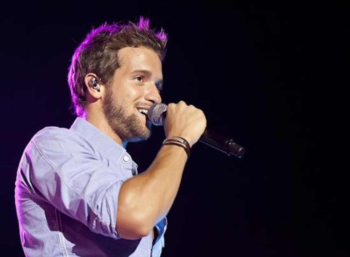 Pablo Alborán, en directo en su gira de 2011