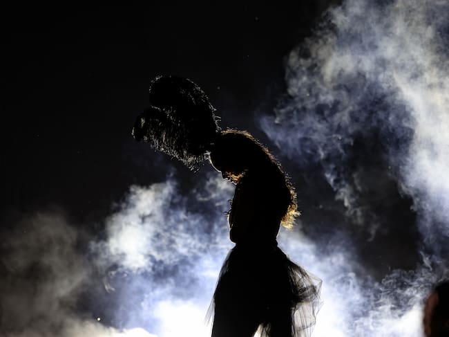 Rosalía en el LUX Tour en Barcelona el 13 de abril de 2026, en el Palau Sant Jordi. Christian Bertrand