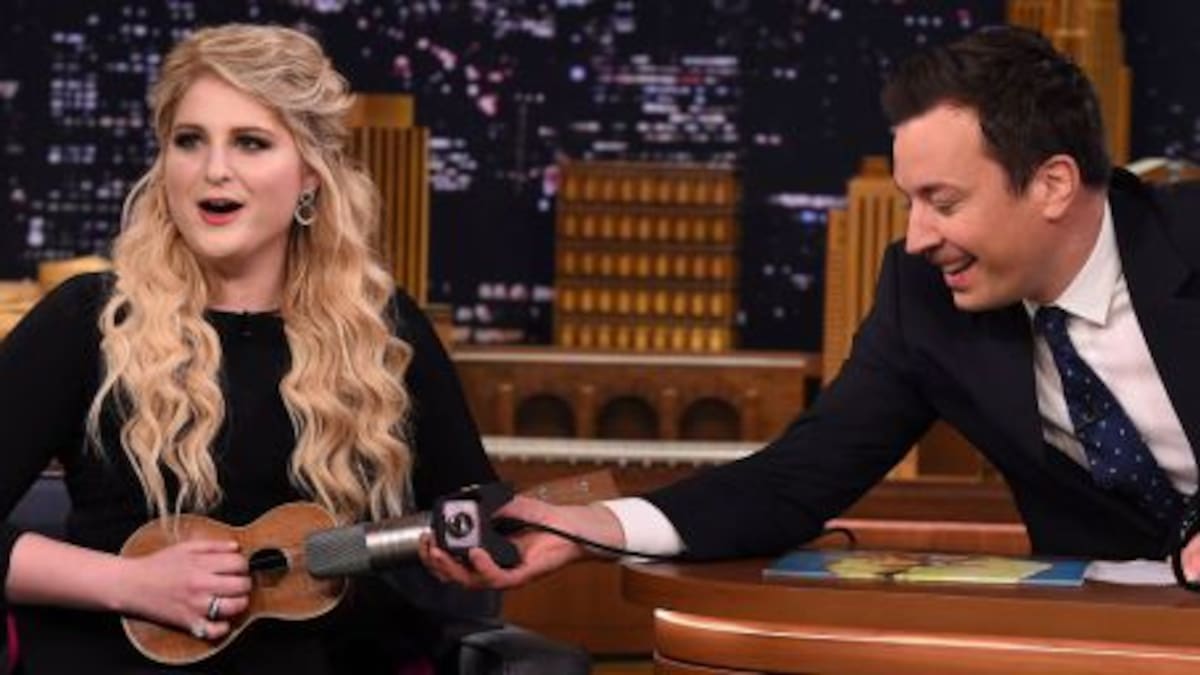 El Blooper de Meghan Trainor en vivo por televisión