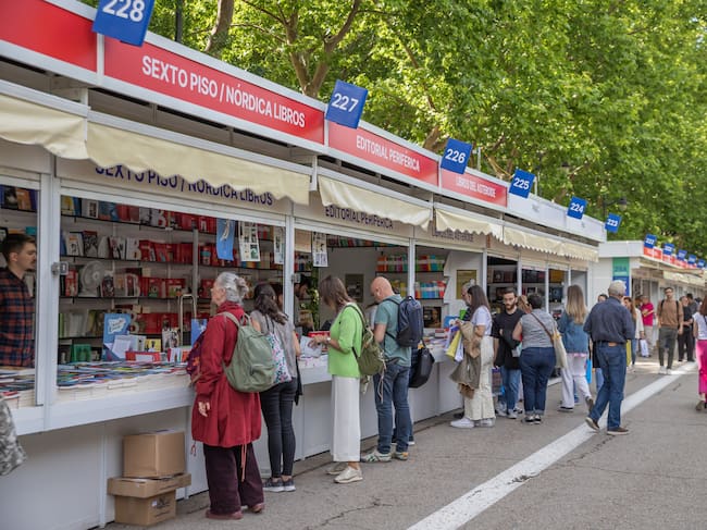Feria del libro en Madrid