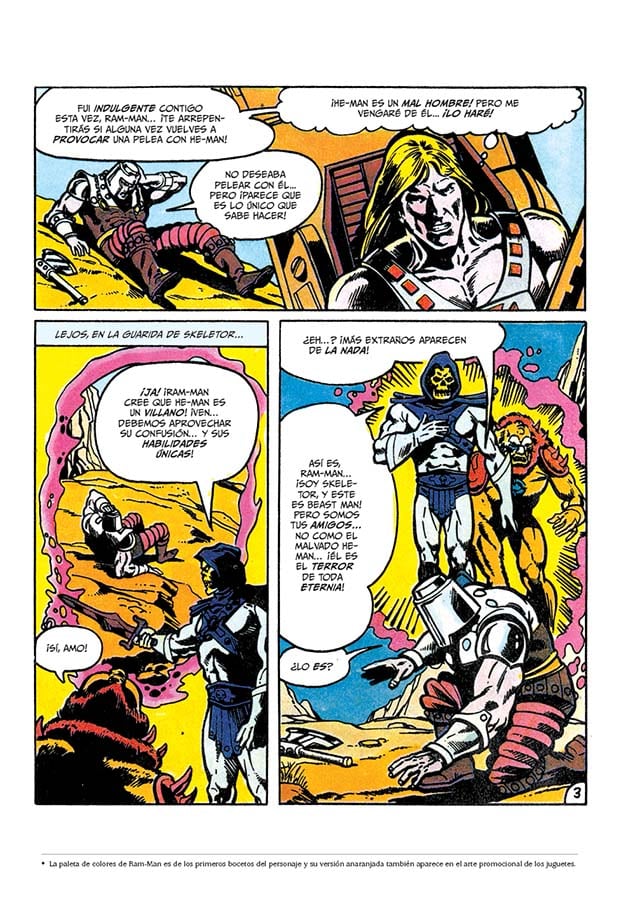 Los Minicómic de He-Man y los Masters del Universo