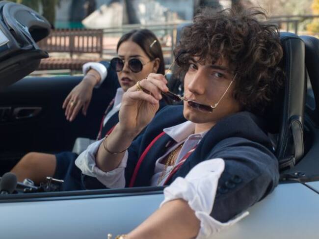 Lucrecia y Valerio, de 'Élite'.