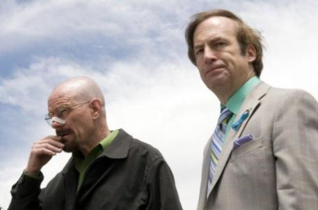 Walter White y Saul Goodman en &#039;Breaking bad&#039;