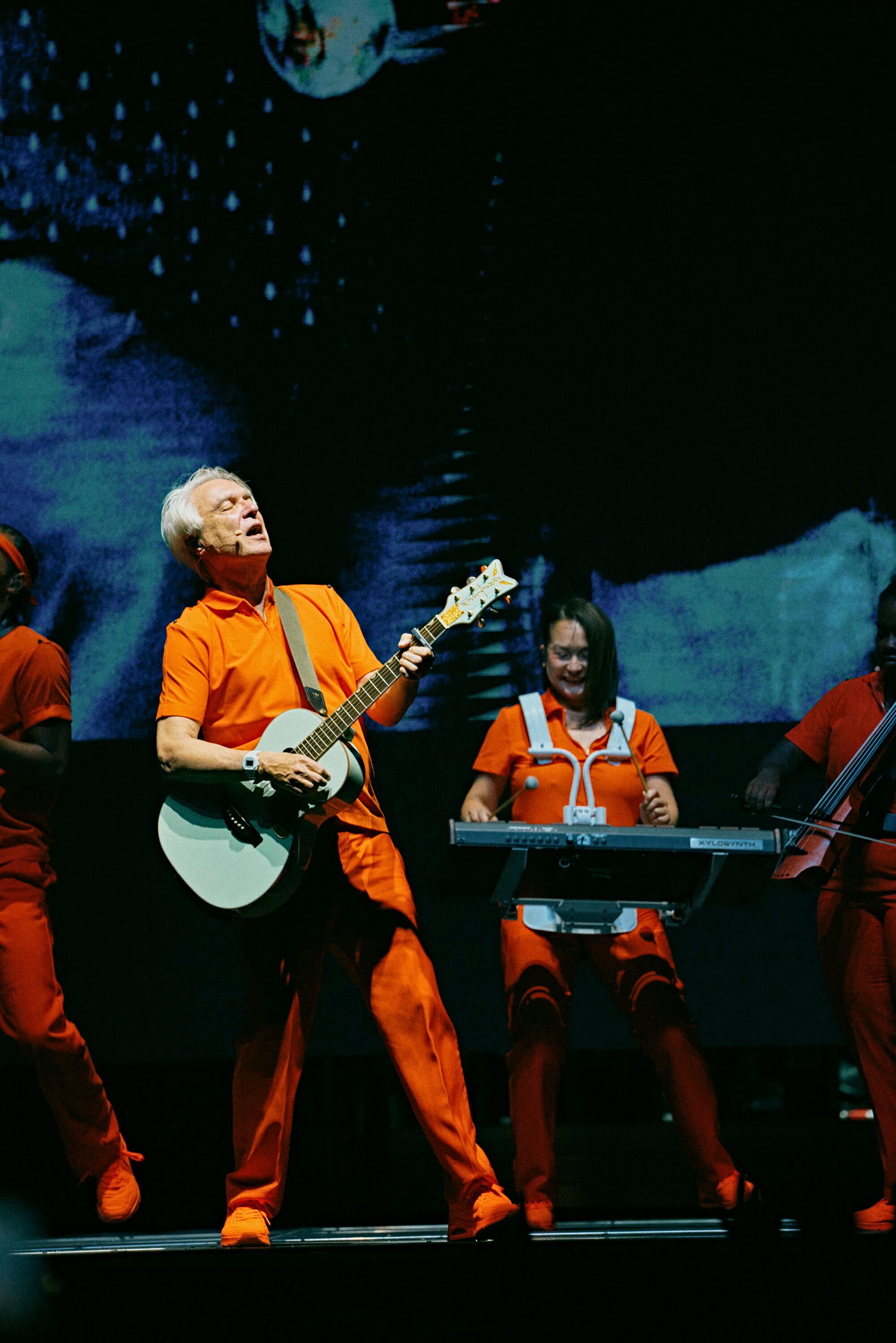 David Byrne en el Mad Cool.