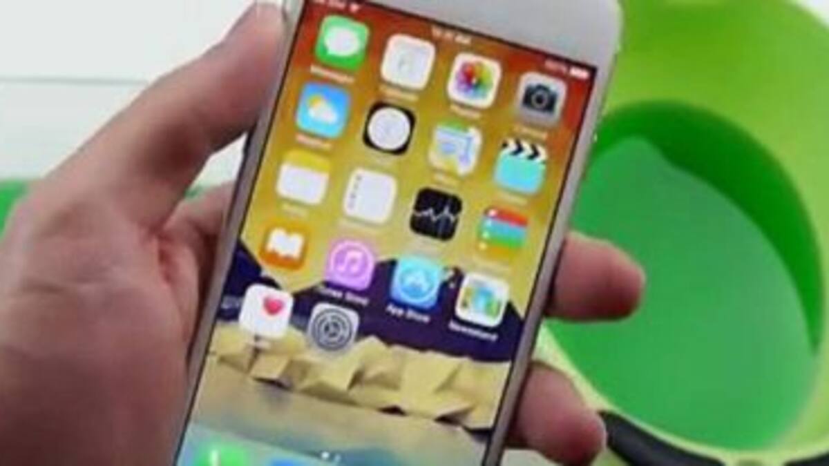 ¿Alguna vez intentaste cubrir un Iphone 6 con... gelatina?