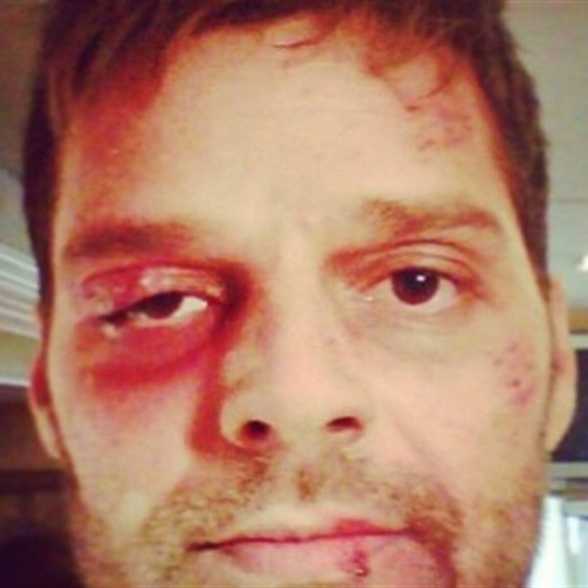 Ricky Martin y su particular maquillaje