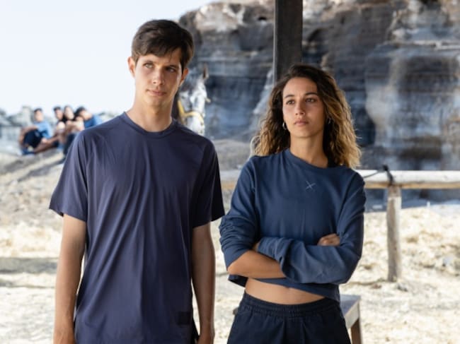 Diego Garisa y Amaia Aberasturi en la segunda temporada de 'Bienvenidos a Edén'