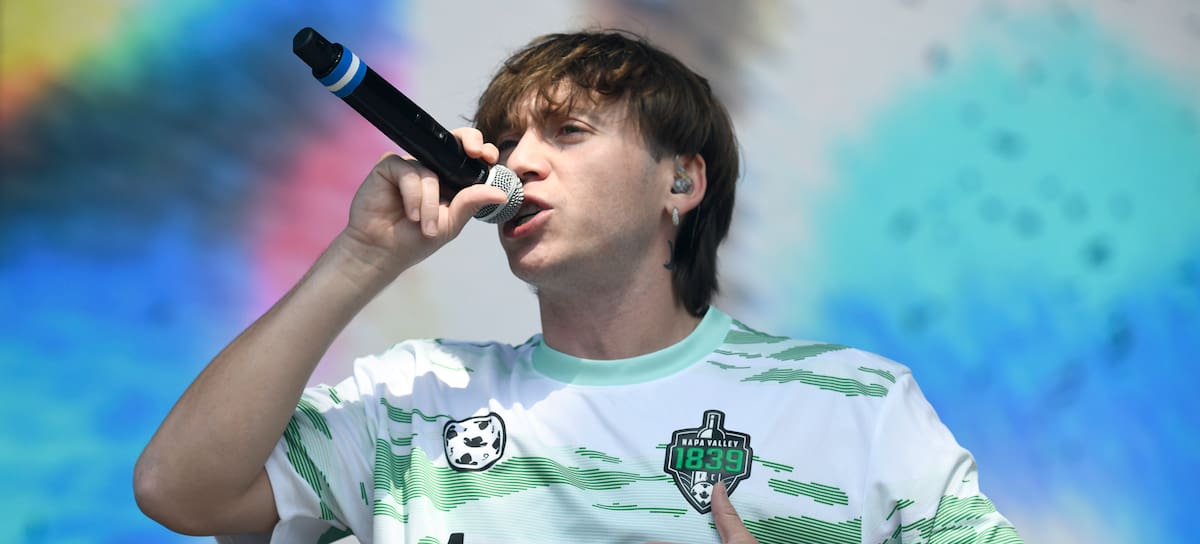 Paulo Londra en el BottleRock festival de California, mayo de 2026.