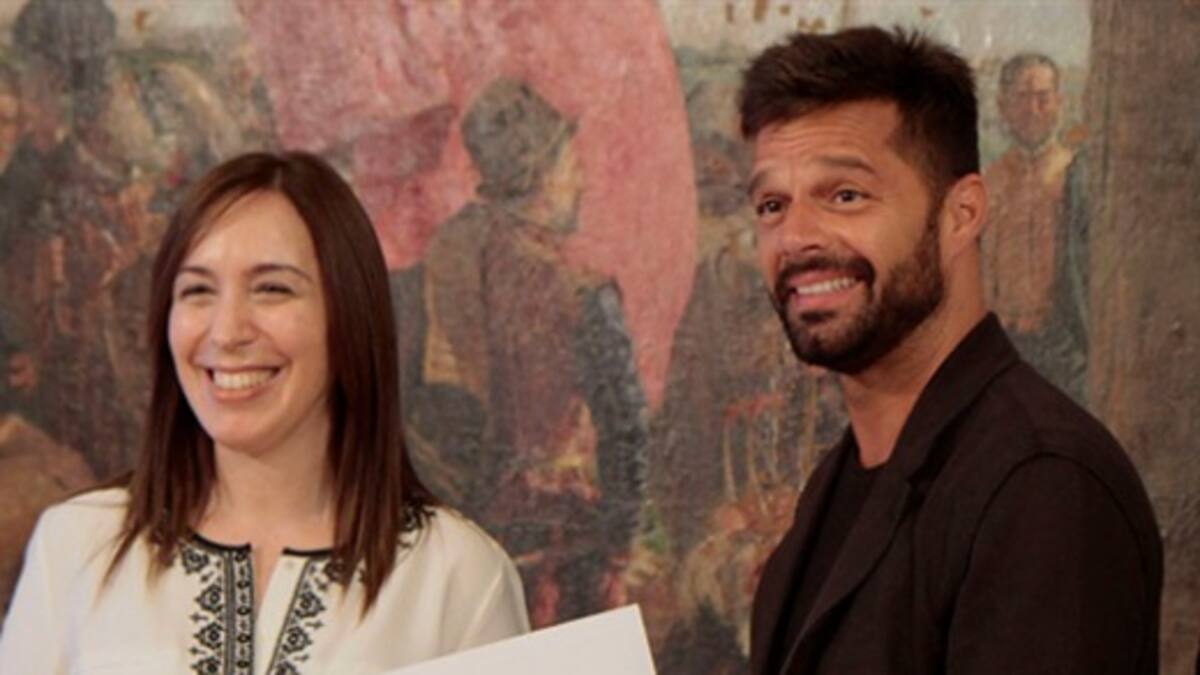 Ricky Martin fue declarado "Huésped de honor"