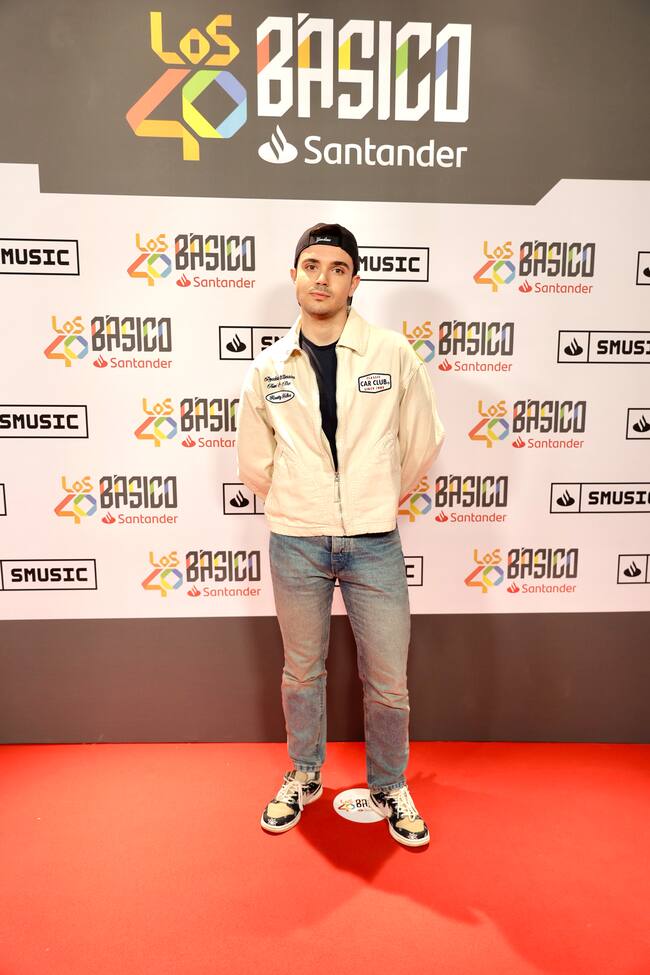 El creador de contenido Alezz Miller tampoco se quiso perder LOS40 Básico Santander de Dani Martín
