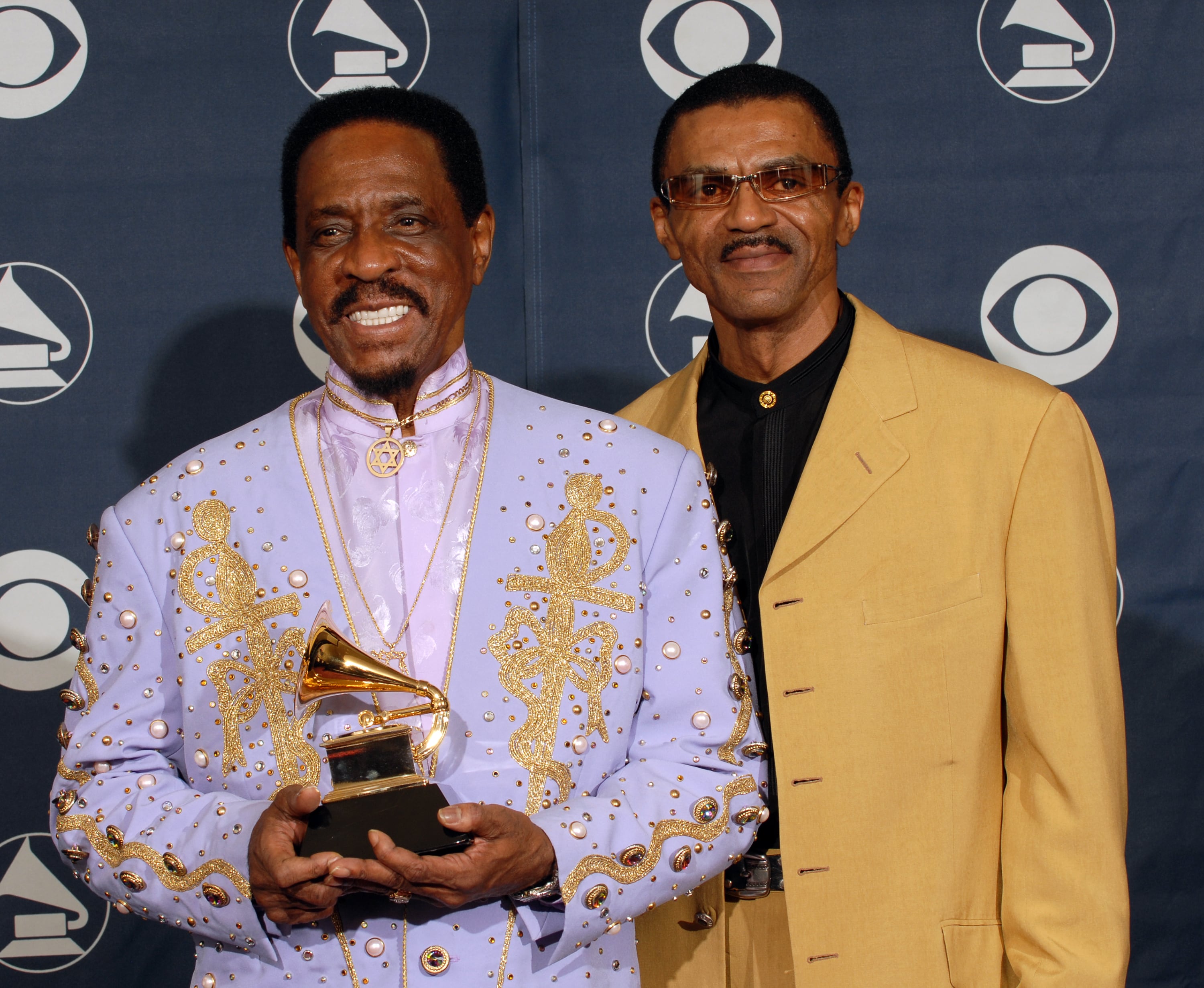 Ike Turner junto a su hijo, Ike Turner Jr., en 2007.