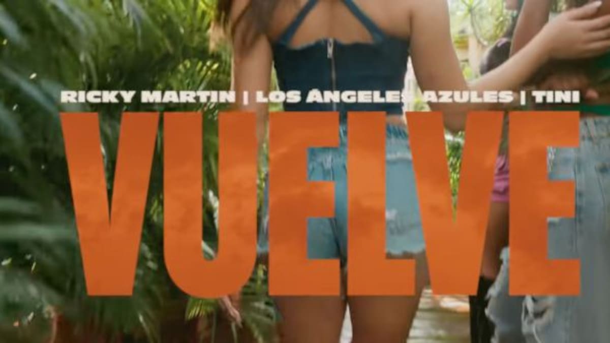Ricky Martin le da una nueva vida a “Vuelve” junto a TINI y Los Ángeles Azules