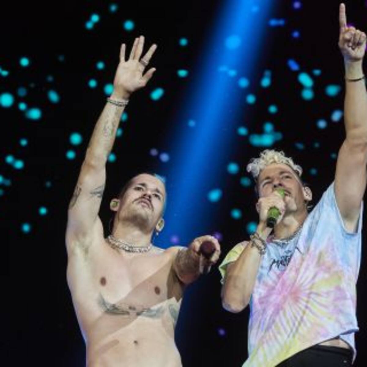 Mau & Ricky la rompieron en el Estadio Movistar Arena