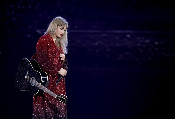 Taylor Swift en Vancouver durante The Eras Tour, 6 de diciembre de 2024.