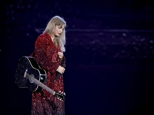 Taylor Swift en Vancouver durante The Eras Tour, 6 de diciembre de 2024.