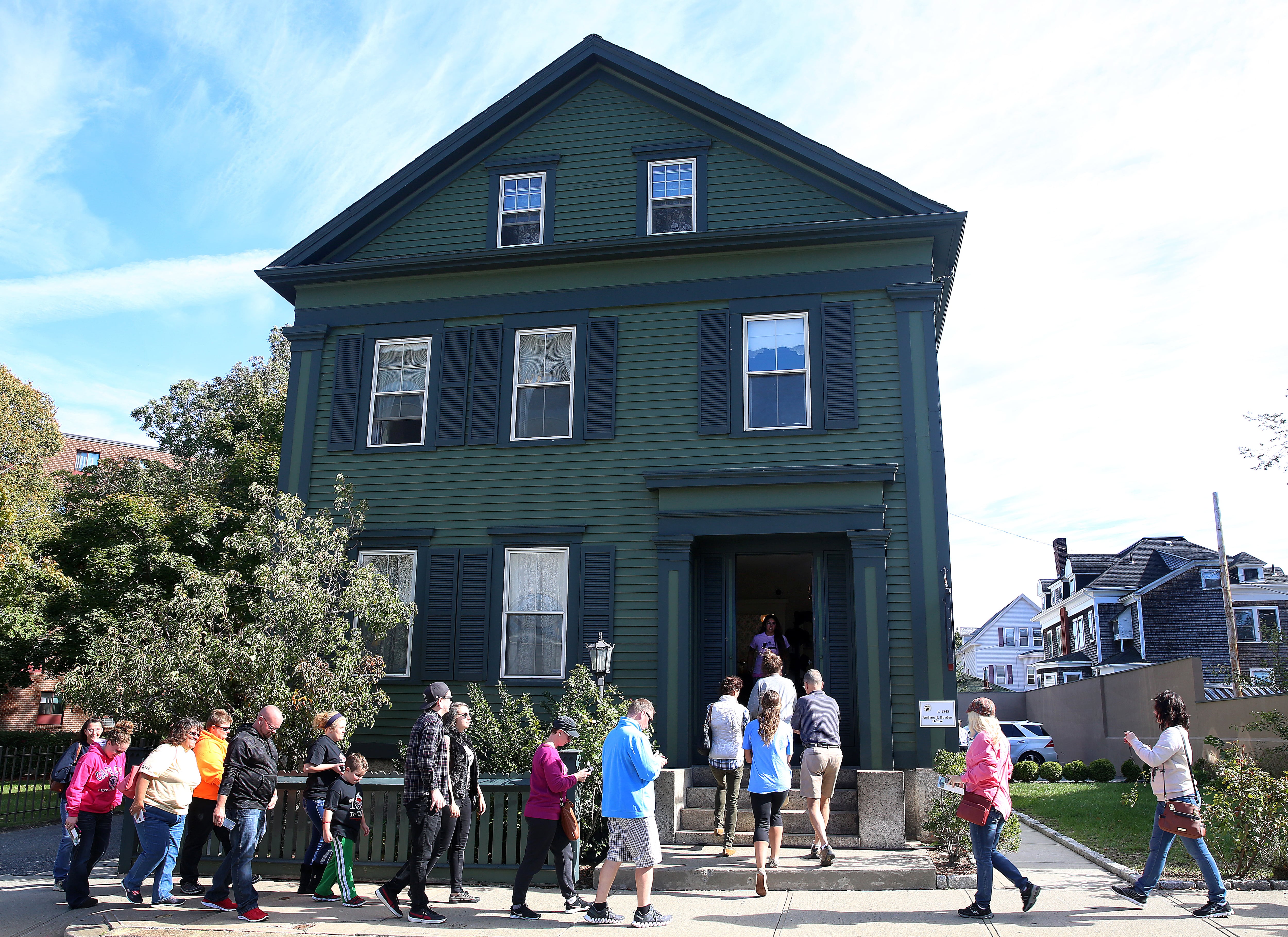 La casa-museo de la familia Borden en Fall River