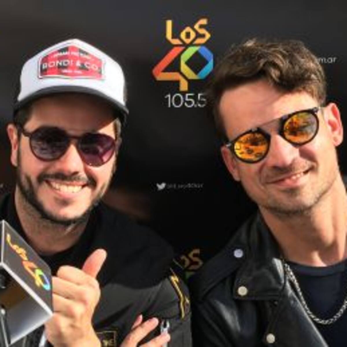 Coti y Chano estrenaron un tema inédito en la terraza de #Los40