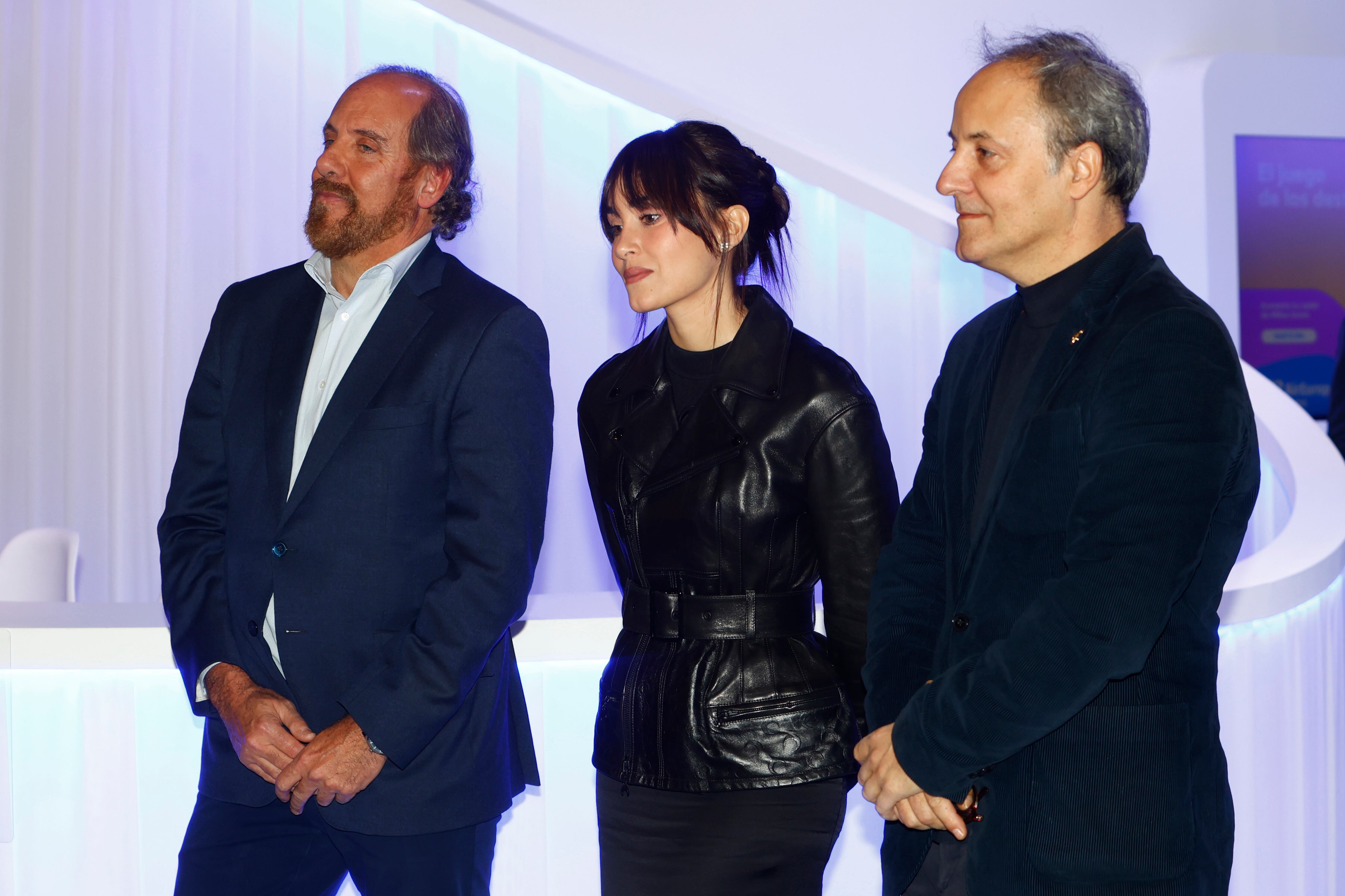 Aitana en la presentación de Air Europa