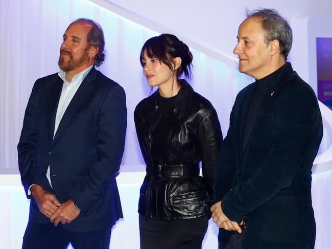 Aitana en la presentación de Air Europa