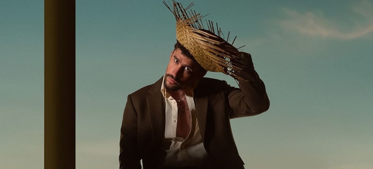 Bad Bunny, en el cartel promocional de su actuación en el medio tiempo de la Superbowl de 2026. Cedida por Apple Music.