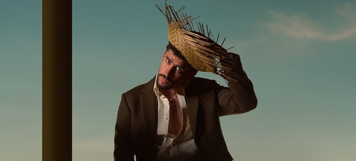 Bad Bunny, en el cartel promocional de su actuación en el medio tiempo de la Superbowl de 2026. Cedida por Apple Music.