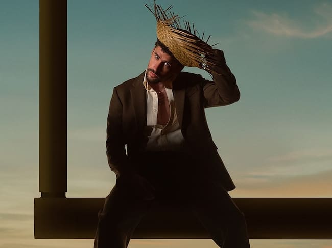 Bad Bunny, en el cartel promocional de su actuación en el medio tiempo de la Superbowl de 2026. Cedida por Apple Music.