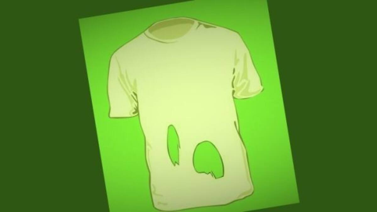 ¿Cuántos agujeros tiene esta remera?