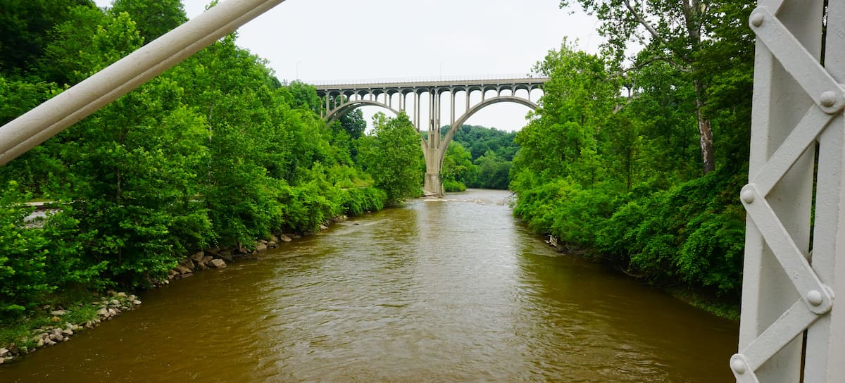 El río Cuyahoga, en Ohio.