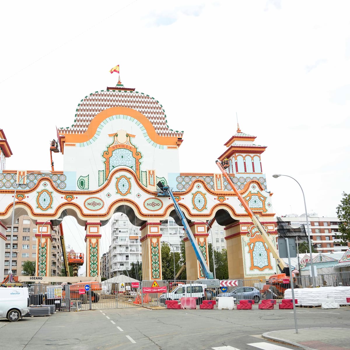 Mapa de la Feria 2026: calles, casetas públicas, atracciones y zonas clave