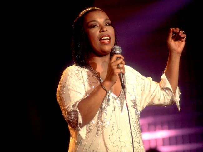 Roberta Flack en Chicago, Illinois en 1981.