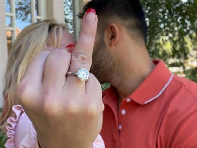 Britney Spears y su anillo de compromiso