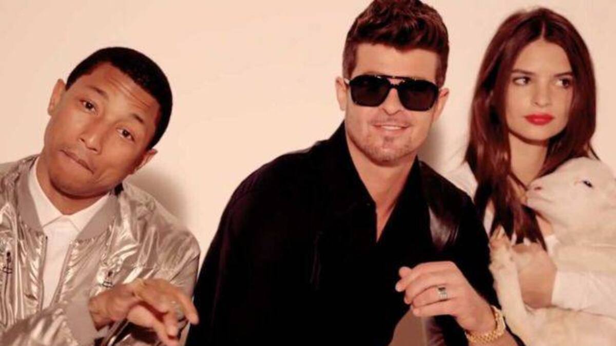 ¡Robin Thicke y Pharrell Williams pagarán casi 7,4 millones de dólares!