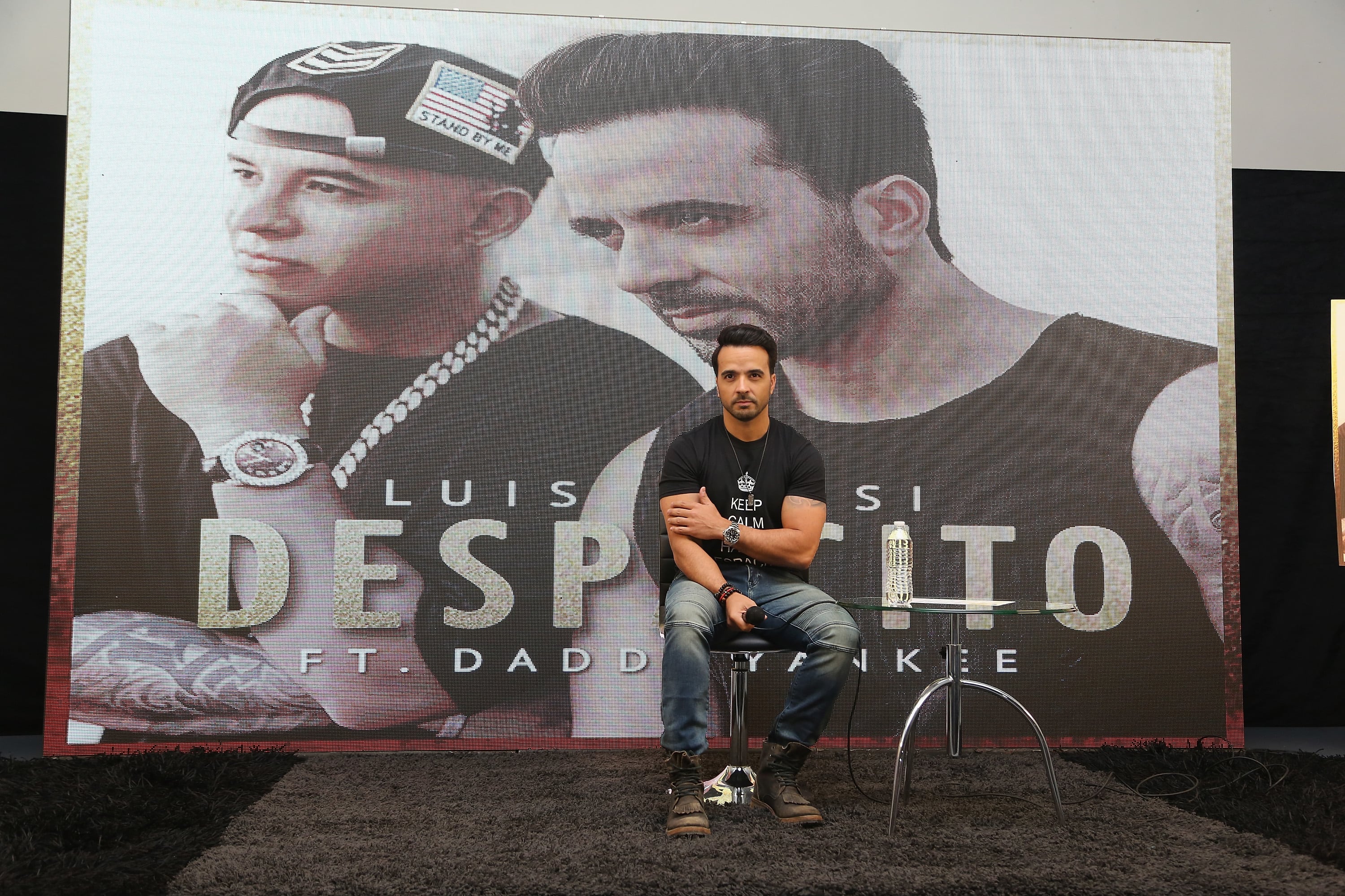 Luis Fonsi durante la promo de lanzamiento de &#039;Despacito&#039;