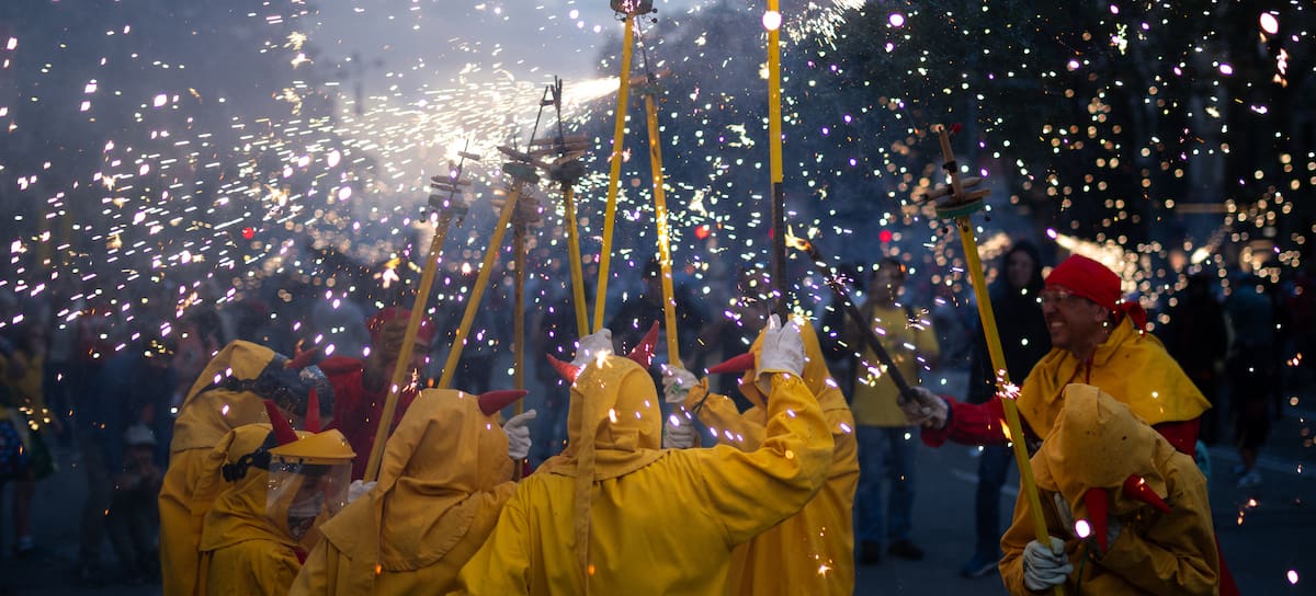 Las fiestas de La Mercè de Barcelona.