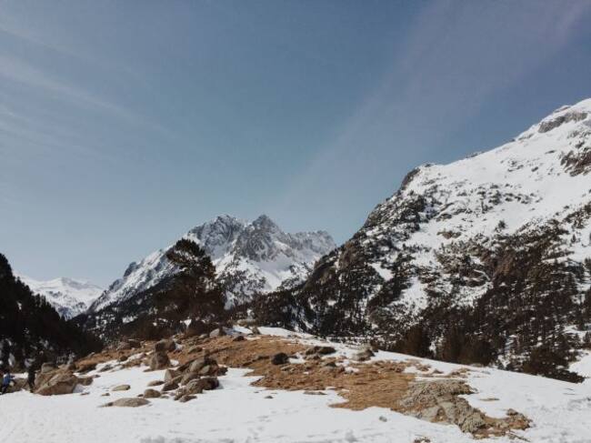Vistas desde el hotel spa Hospital de Benasque