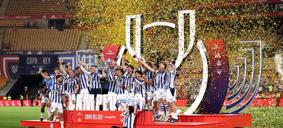 Real Sociedad, vigente campeona de la Copa del Rey