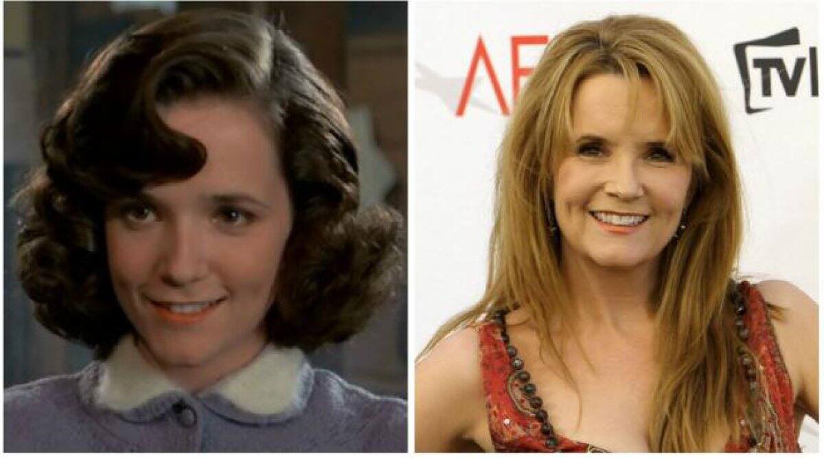 Lea Thompson - Interpretaba a la mamá de Marty. En la película se la puede ver en distintas épocas.