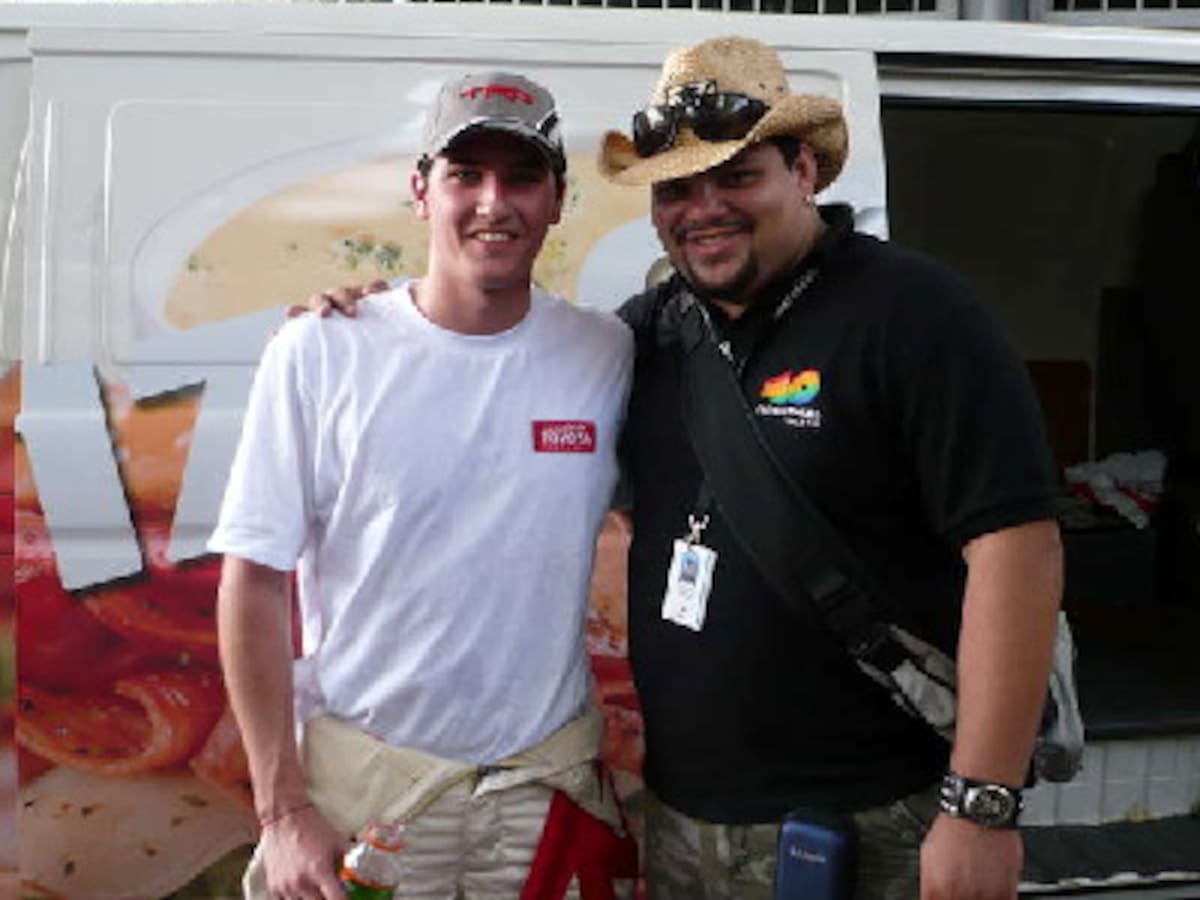 Tavo y Amadeo Quirós Jr.