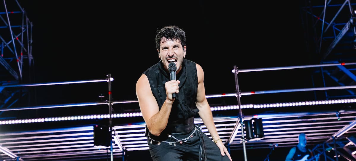 Sebastián Yatra en su concierto en Madrid. / Arturo de Lucas