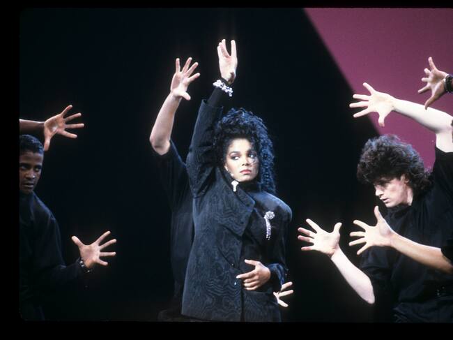 Janet Jackson en los American Music Awards de 1987JANET JACKSON