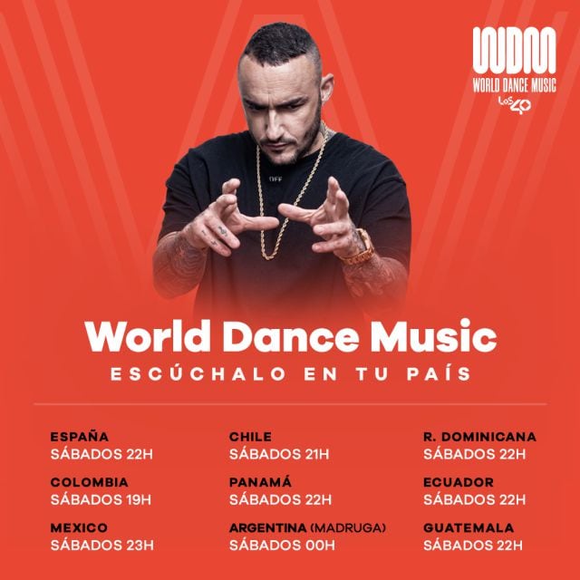 Ficha los horarios de WDM en todos los países en que se emite.