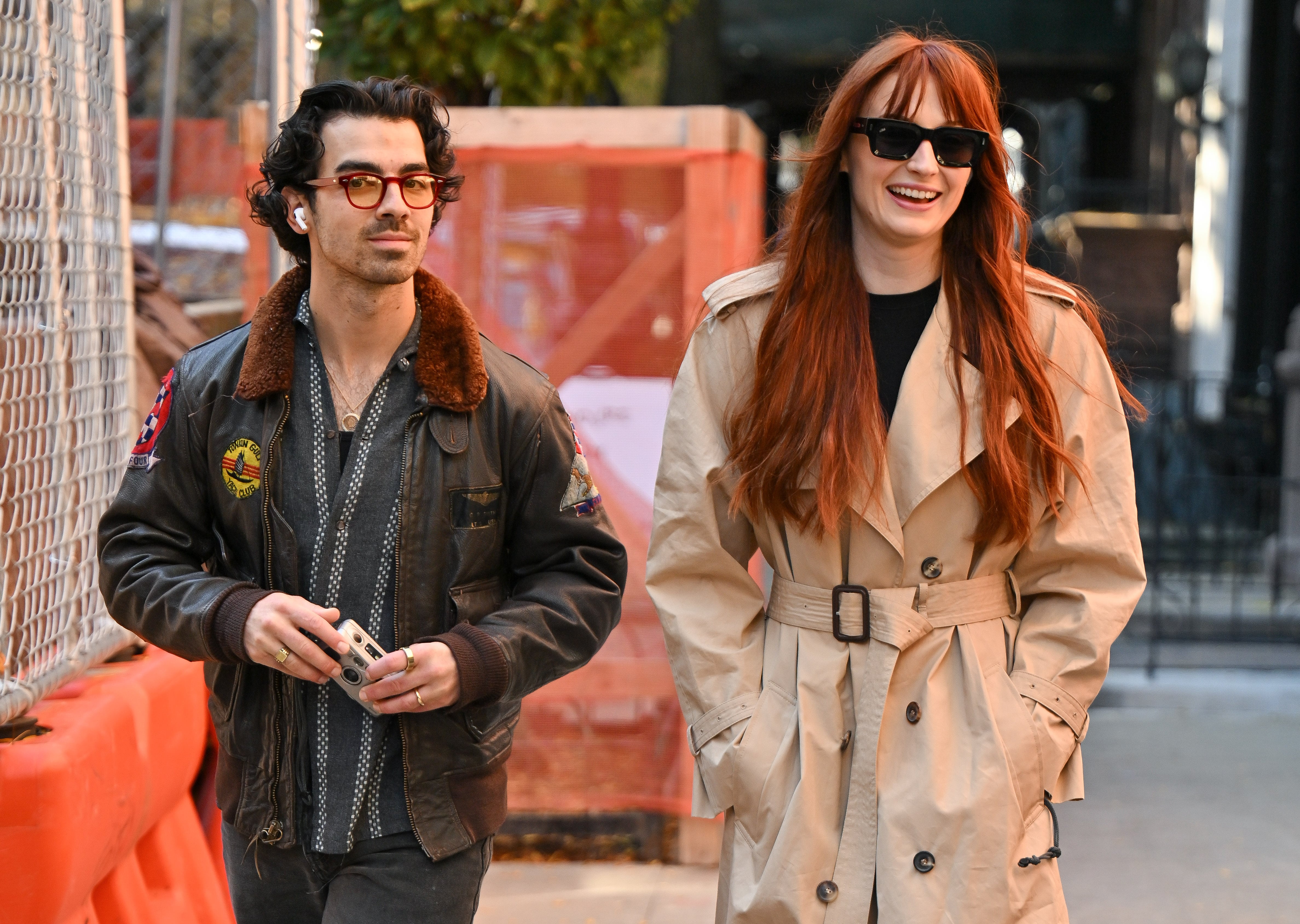 Sophie Turner y Joe Jonas por las calles de Nueva York.