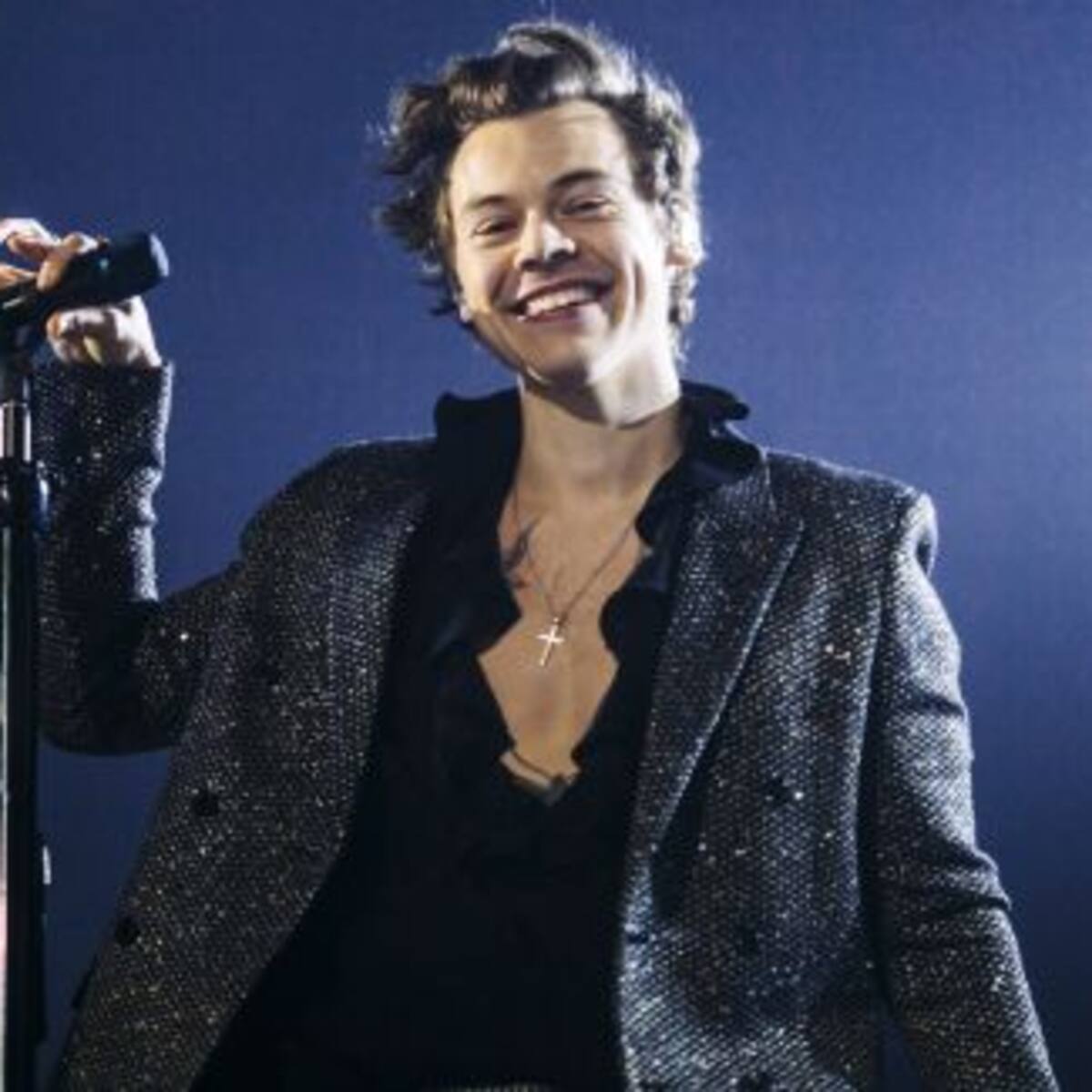 El insólito anuncio de Harry Styles en un show