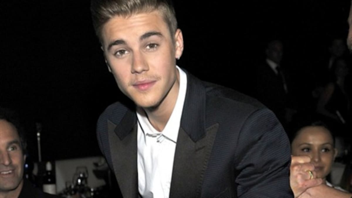 ¿Le pegaron a Justin Bieber?